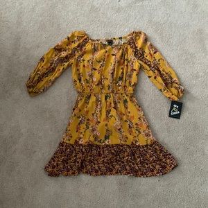 NWT Yellow Art Class Dress